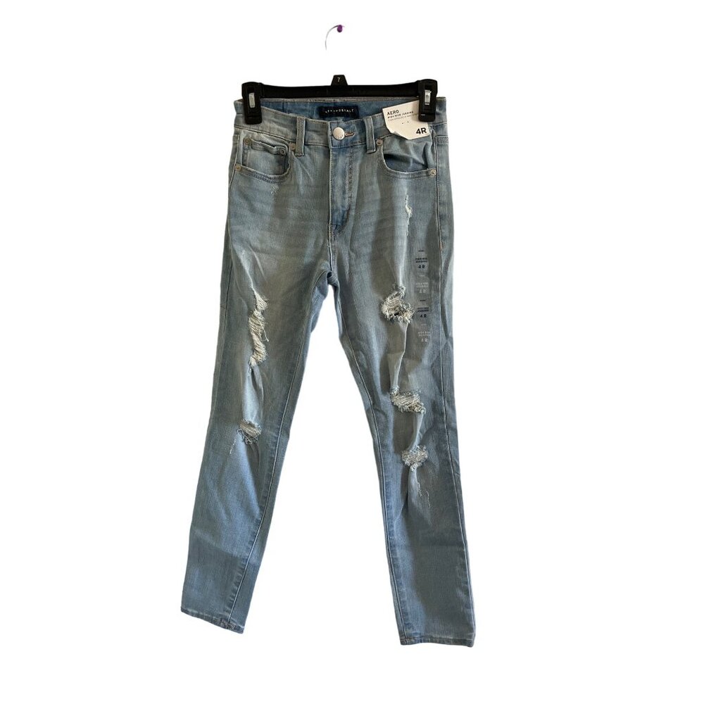 NWT Aeropostale High Rise‎ Jeggings Women's Blue Size 4R